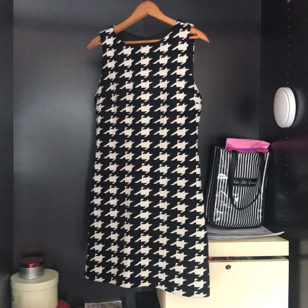 Alice and Olivia black & white dress